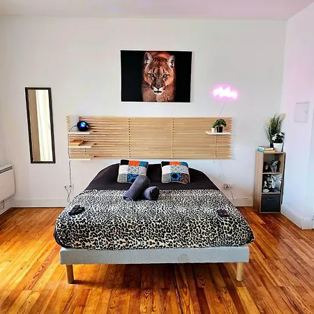 Le 2005 Double Balneo, Lit Queen Size, Soiree Romantique アパート グルノーブル
