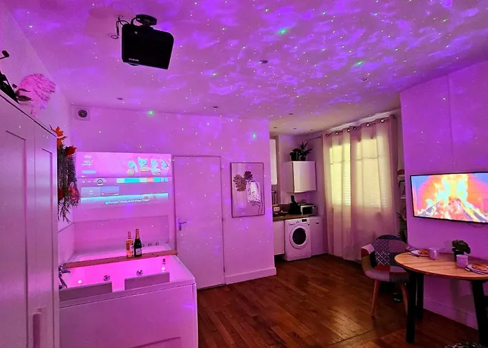 Le 2005 Double Balneo, Lit Queen Size, Soiree Romantique * גרנובל